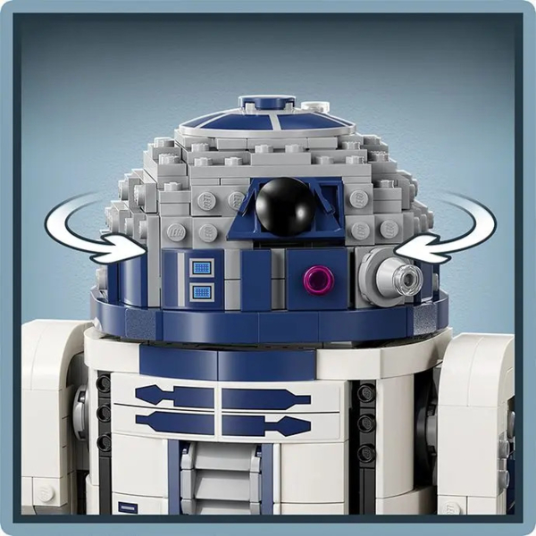 Конструктор LEGO Star Wars R2-D2, 1050 деталей (75379) - Pampik - 5