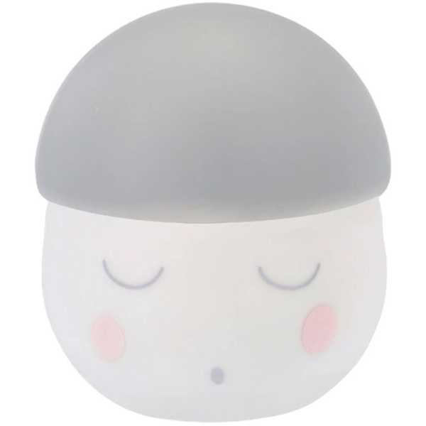 Ночник Babymoov Squeezy Nightlight, мягкий, серый (A015026) - Pampik