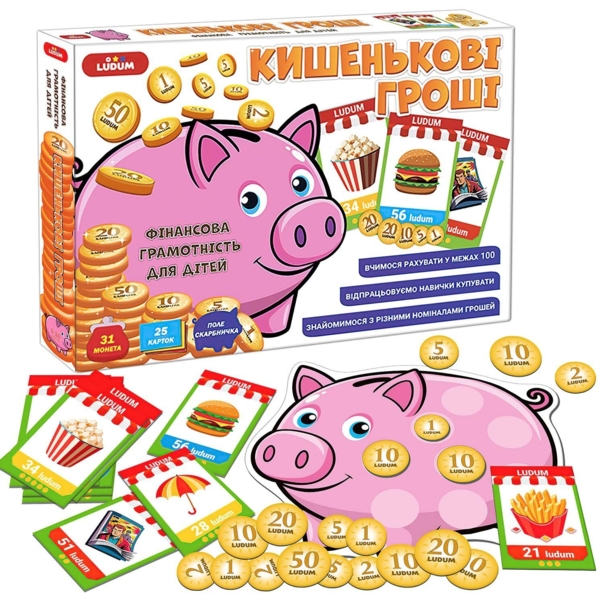 Развивающая игра Ludum Карманные деньги (ME5032-18) - Pampik - 2
