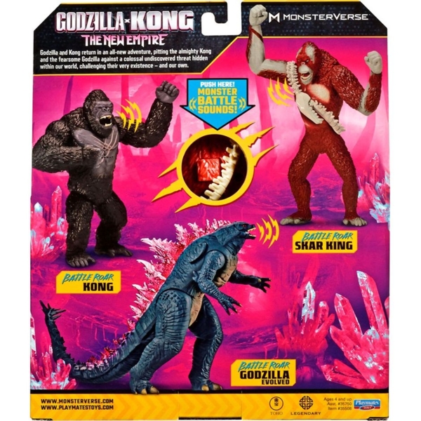 Фигурка Godzilla vs. Kong Скар Кинг готов к бою, 18 см (35508G) - Pampik - 7