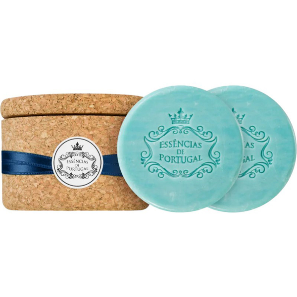 Мило Essencias de Portugal з ароматом орхідеї 50 г х 2 шт. в корковій скринці - Pampik