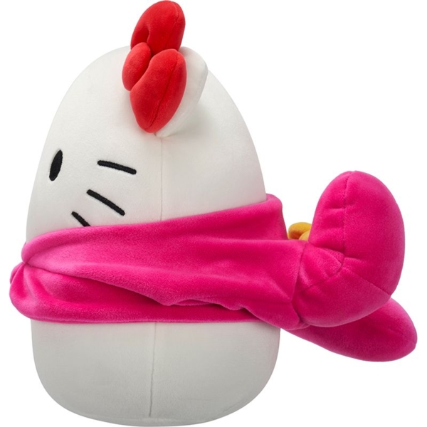 М'яка іграшка Squishmallows Hello Kitty Хелоу Кітті в образі Моя Мелоді, 20 см (SQSN00390) - Pampik - 8