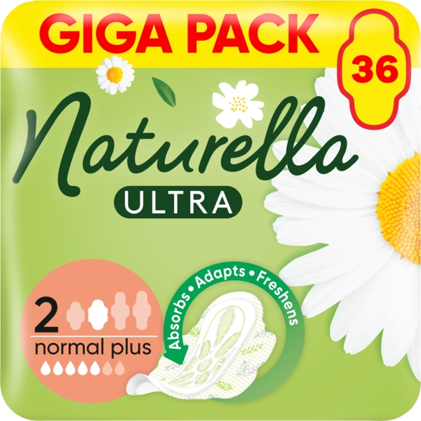 Гігієнічні прокладки Naturella Classic Normal Plus Quatro, ароматизовані, 36 шт. - Pampik