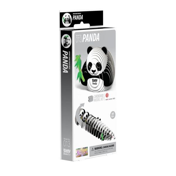 Збірна 3Д модель Eugy Зоопарк Панда (XEG-013) - Pampik - 4