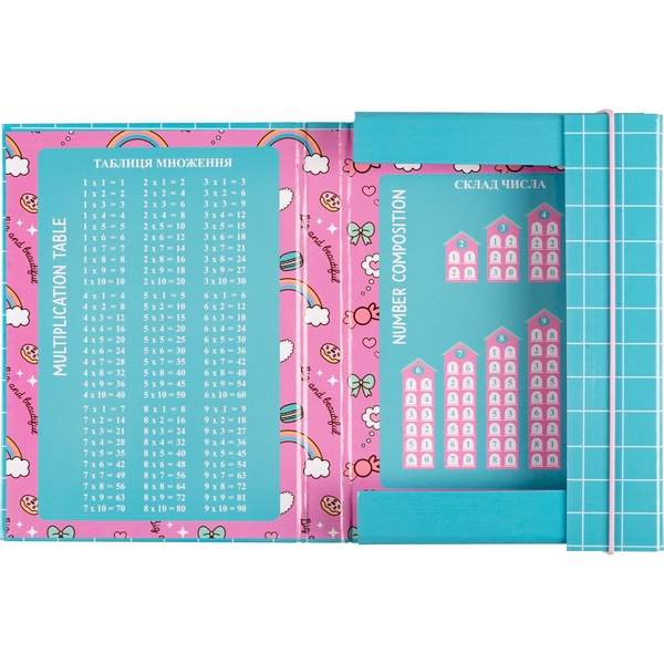 Папка для зошитів Yes Pusheen В5, картонна (500239) - Pampik - 2