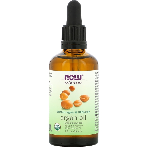 Арганова олія Now Solutions Argan Oil органічна 59 мл - Pampik