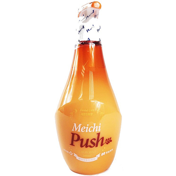 Зубна паста Hanil Meichi Push Lemon Mint з екстрактом лимона та м'яти, 300 мл - Pampik