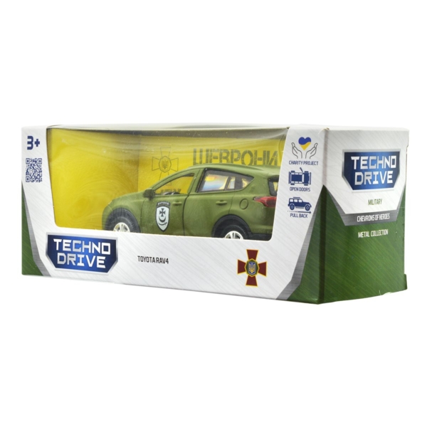 Автомодель TechnoDrive Шевроны Героев Toyota Pav4 Буря (KM6198) - Pampik - 15