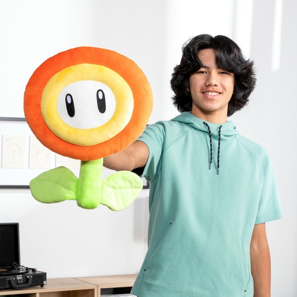 Мягкая игрушка Club Mocchi- Mocchi- Супер Марио Огненный цветок, 30х38 см (T12886) - Pampik - 5