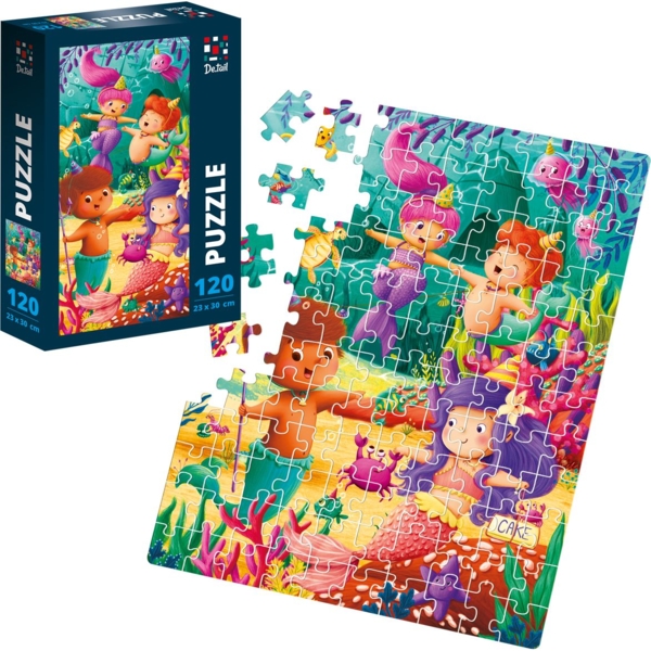 Пазли De.tail Підводна вечірка, 120 елементів (DT100-21) - Pampik - 2