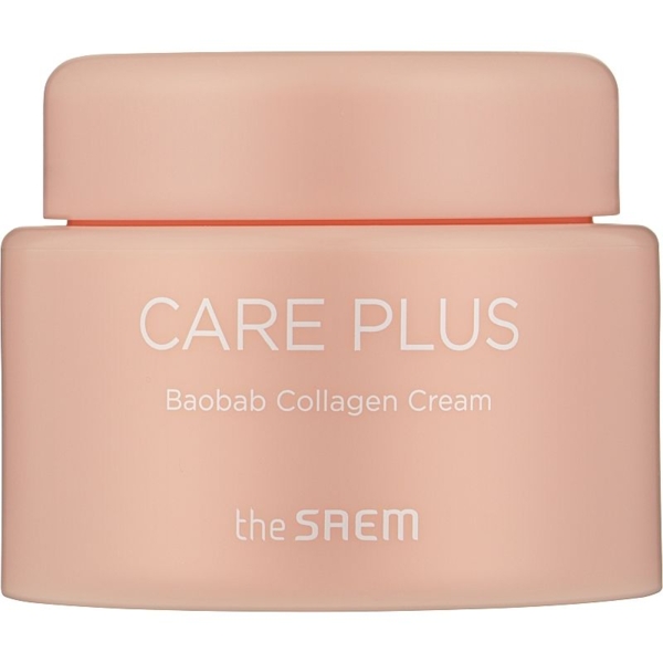 Колагеновий крем The Saem Care Plus Baobab Collagen Cream 100 мл - Pampik