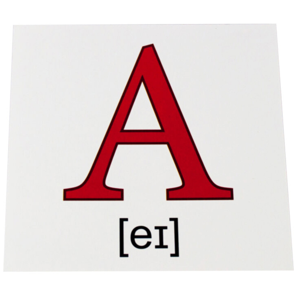 Карточки мини Зірка Английский алфавит 26 шт. 11х11 см (289183) - Pampik - 2