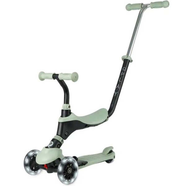 Самокат трехколесный детский 5 в 1 Sema Pro Green (ST-004SemaProGeeen) - Pampik