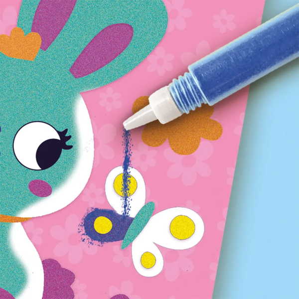 Набір для творчості Ses Creative Лісові тварини з кольоровим піском - Pampik - 4