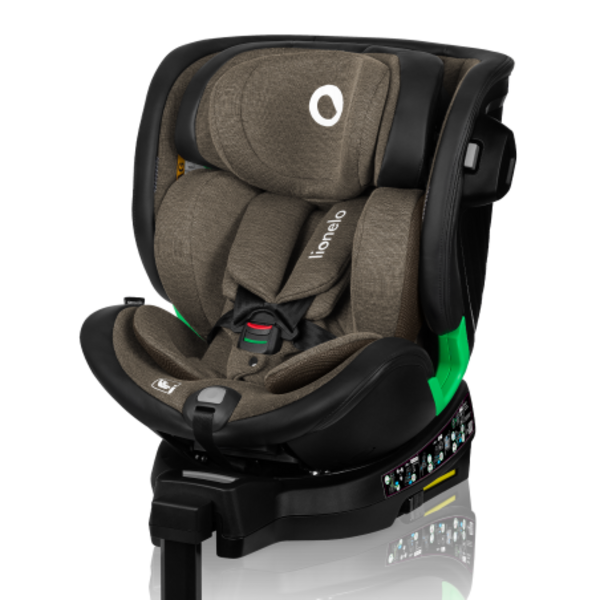 Автокрісло Lionelo Harmony I-Size Green Olive Leather - Pampik - 8