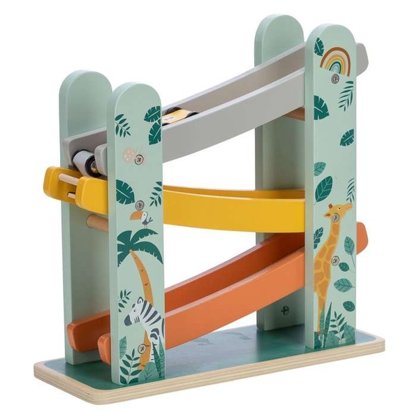 Деревянный мини-гараж с автомобилями FreeON (80654) - Pampik - 2