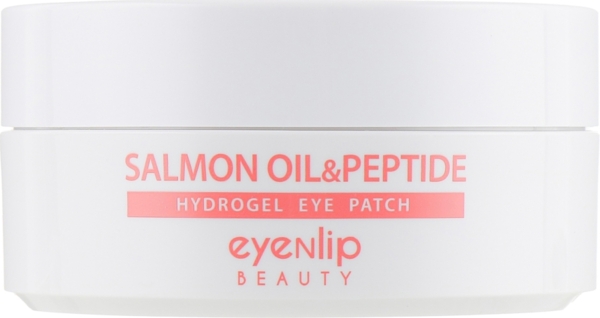 Патчі для зони під очима Eyenlip Salmon Oil & Peptide з пептидами та екстрактом лосося, 60 шт. - Pampik - 2