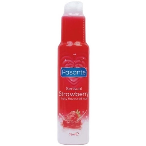 Лубрикант Pasante Sensual Strawberry Lube полуниця 75 мл (5060150685125) - Pampik