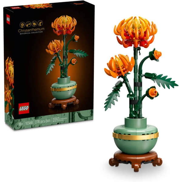 Конструктор LEGO Botanicals Хризантема, 278 деталей (10368) - Pampik - 3