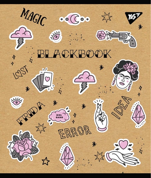 Набор тетрадей Yes Tattoo Крафт А5, в клетку, 18 листов, 10 шт. (765086) - Pampik - 3