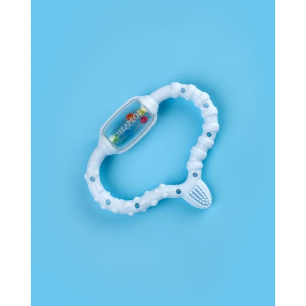 Прорезыватель для зубов Curaprox Baby голубой - Pampik - 4