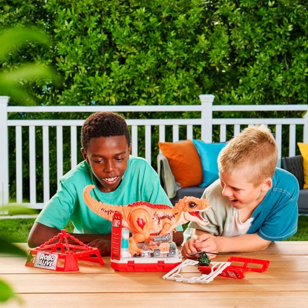 Інтерактивний ігровий набір Pets & Robo Alive Втеча динозавра (71127) - Pampik - 8