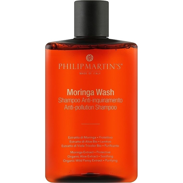 Шампунь Philip Martin's Moringa Wash для захисту волосся від впливу навколишнього середовища, 320 мл - Pampik - 2