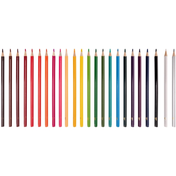 Цветные карандаши Yes Minecraft. Heroes, 24 шт. (290740) - Pampik - 2