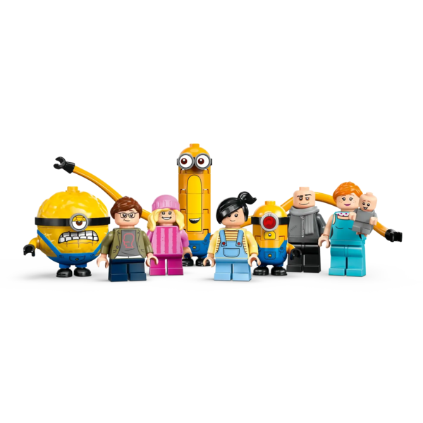 Конструктор LEGO Despicable Me Родинний маєток Ґру й посіпак, 868 деталей (75583) - Pampik - 7