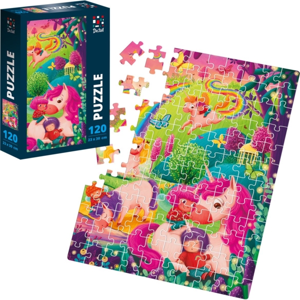 Пазлы De.tail Радужная прогулка, 120 элементов (DT100-23) - Pampik - 2