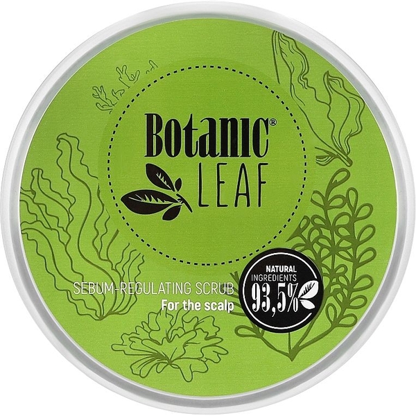 Себорегулирующий скраб для кожи головы Botanic Leaf 250 мл - Pampik