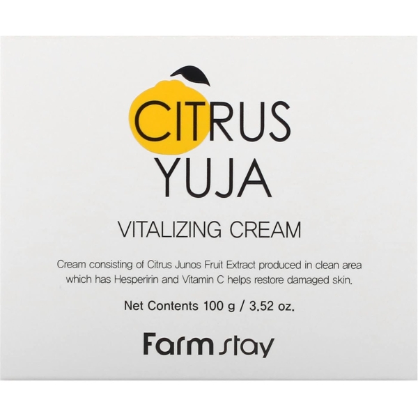 Крем для обличчя FarmStay Citrus Yuja Vitalizing Cream 100 г - Pampik - 3