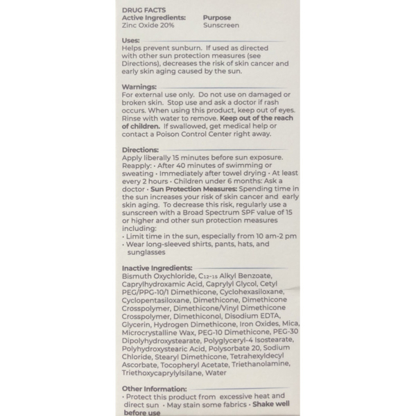 Крем сонцезахисний для обличчя та тіла TiZO Ultra Zinc Body & Face Non-Tinted SPF 40, 100 г - Pampik - 4