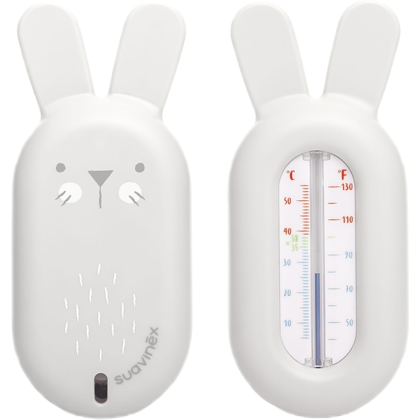 Термометр для вимірювання температури води Suavinex Hygge: Затишні історії сірий (401398) - Pampik