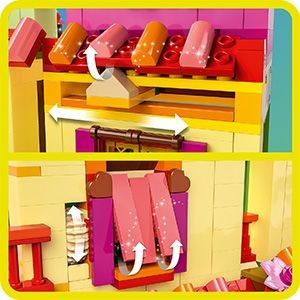 Конструктор LEGO Disney Classic Чарівний будинок Мадригал, 1560 деталей (43245) - Pampik - 6