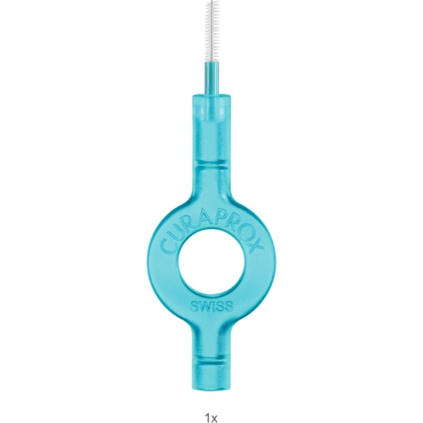 Набір міжзубних щіток Curaprox Start 0.6 мм CPS 406 5 шт. + 1 тримач UHS 409 + 1 тримач UHS 470 - Pampik - 5