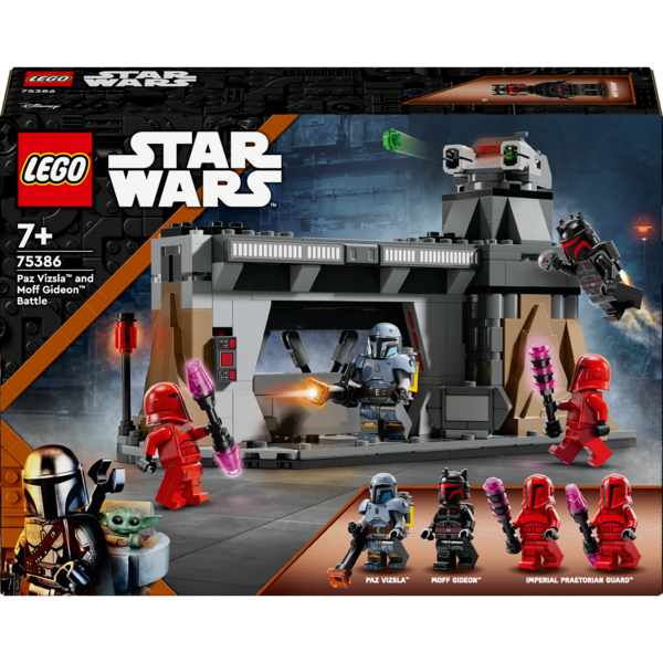 Конструктор LEGO Star Wars™ Бой "Паз Визсла и Мофф Гидеон", 289 деталей (75386) - Pampik
