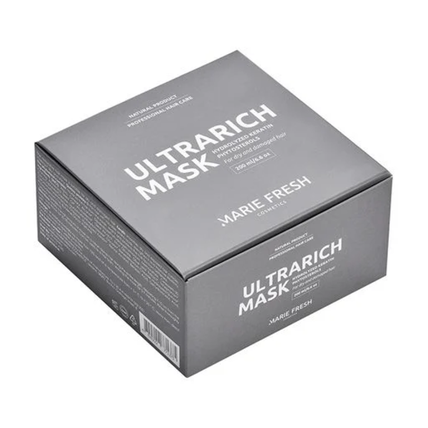 Відновлювальна маска для волосся Marie Fresh Cosmetics Ultrarich Mask для сухого та пошкодженого волосся 200 мл - Pampik - 2