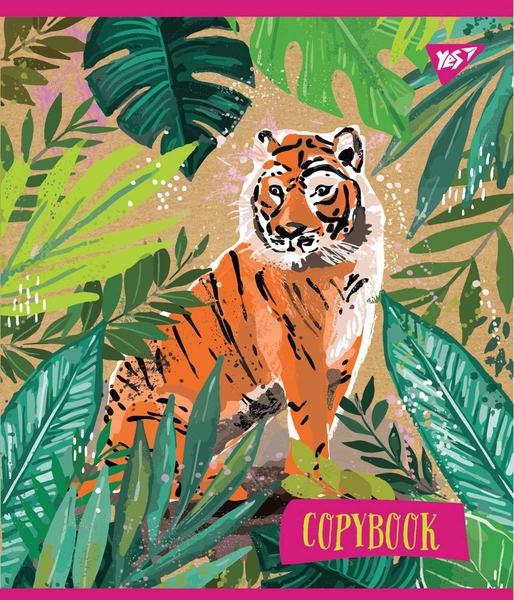 Набор тетрадей Yes Rainbow animal Крафт А5, в клетку, 18 листов, 10 шт. (765083) - Pampik - 4