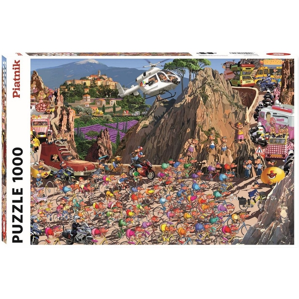 Пазл Piatnik Велогонки, 1000 элементов (PT-548246) - Pampik