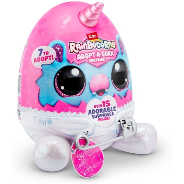 Мягкая игрушка-сюрприз Zuru Rainbocorns-A Adopt-A-Corn Surprise (92105A) - Pampik - 5