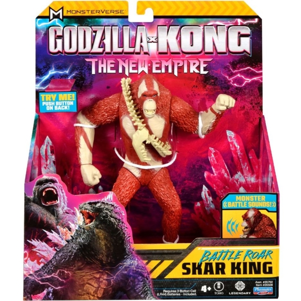 Фигурка Godzilla vs. Kong Скар Кинг готов к бою, 18 см (35508G) - Pampik - 5