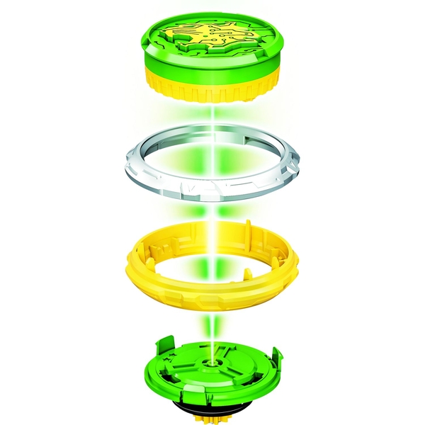 Набір Auldey Infinity Nado VI Starter Battle Set Gold Warrior Phoenix vs Lighting Leopard (EU654183) - Pampik - 7