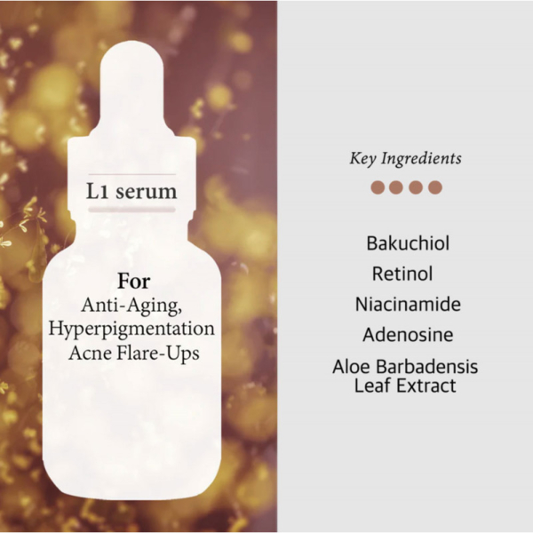 Сироватка для обличчя Cos De BAHA L1 Bakuchiol & Retinol Serum 30 мл - Pampik - 4