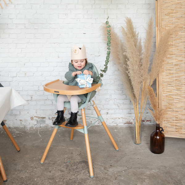 Столик до стільця для годування Childhome Evolu natural/wood (CHEVOTB) - Pampik - 10