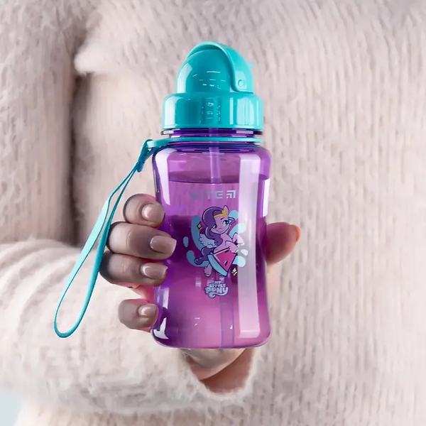 Пляшечка для води Kite My Little Pony LP24-399, фіолетова, 350 мл - Pampik - 4