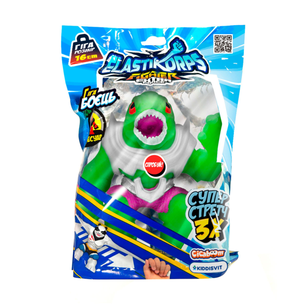 Стретч-іграшка Elastikorps Extra Force Піранья Рейзор (DAM-2024-16-F-8) - Pampik - 2