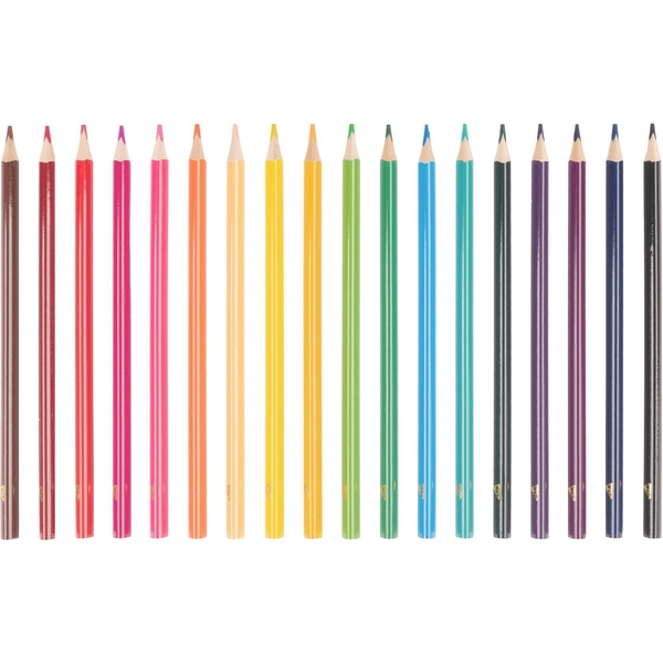 Карандаши цветные Yes Barbie, 18 шт. (290735) - Pampik - 2