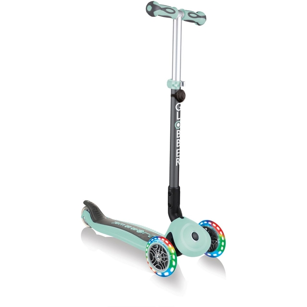 Самокат Globber Go Up Deluxe Lights 5 в 1, до 20/50 кг, 1+ лет, м'ятний (646-206) - Pampik - 5