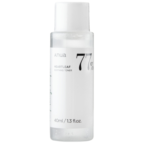 Тонер для увлажнения и смягчения кожи Anua Heartleaf 77% Soothing Toner 40 мл - Pampik